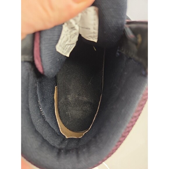 Duluth Trading Co Women Boot 8.5 Purple Suede Steel Creek Ankle Hiking Outdoorsy - Picture 9 of 11